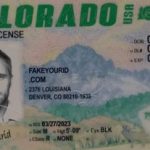 Colorado Scannable Fake ID